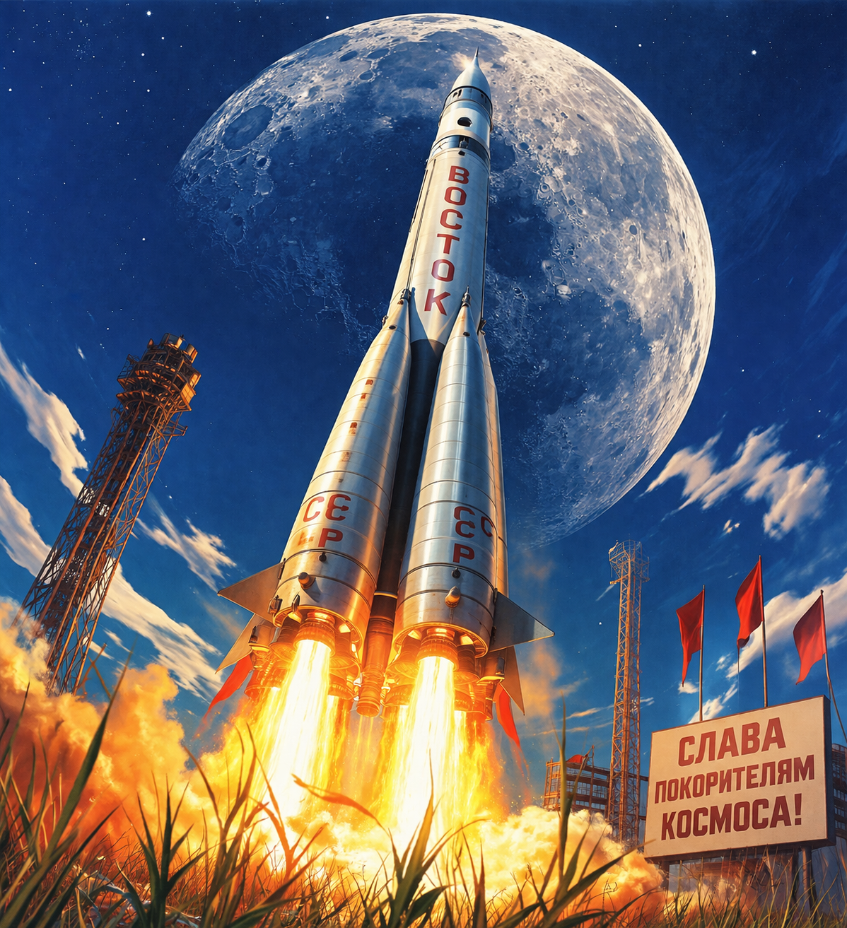 Ракета на старте